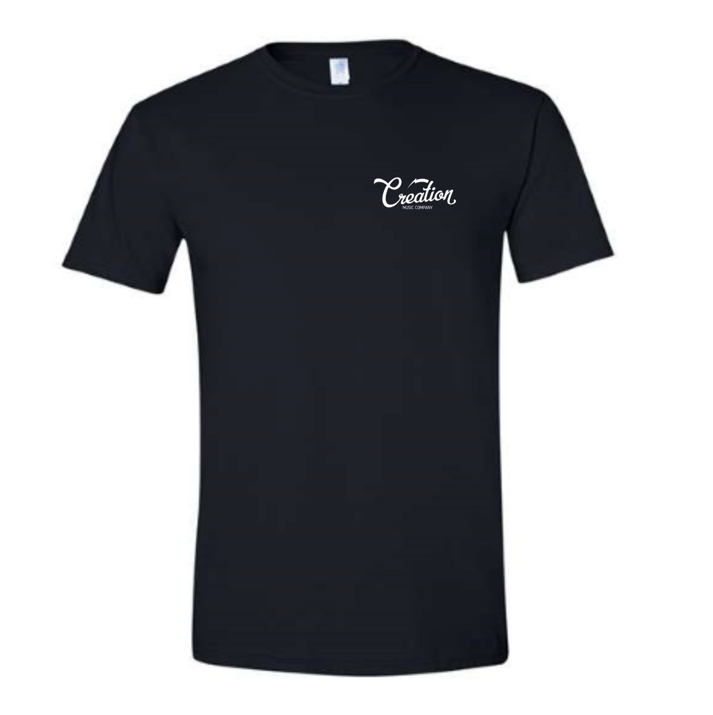 Black Creation Logo Tee