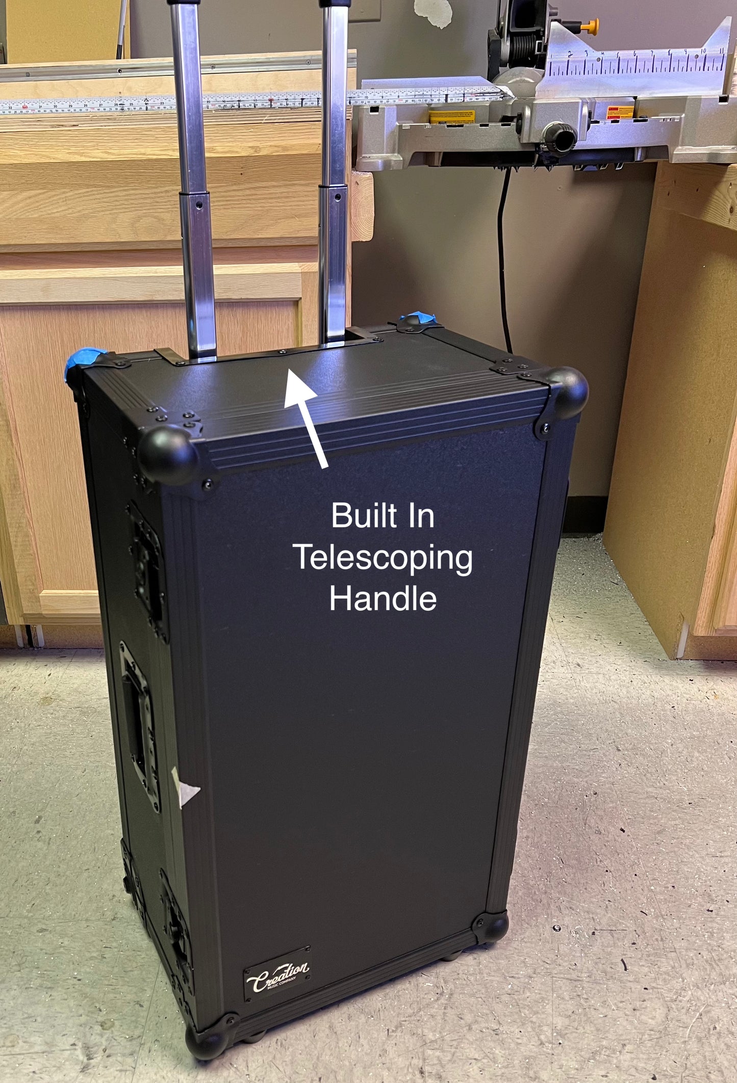 Make Custom Size Case With Corner Casters