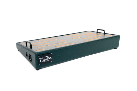 Custom Shop Pedalboard - British Green Tolex 24x12.5