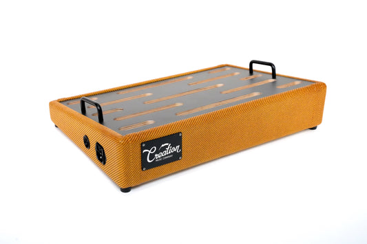 Custom Shop Pedalboard - Amber Tweed 18x12.5