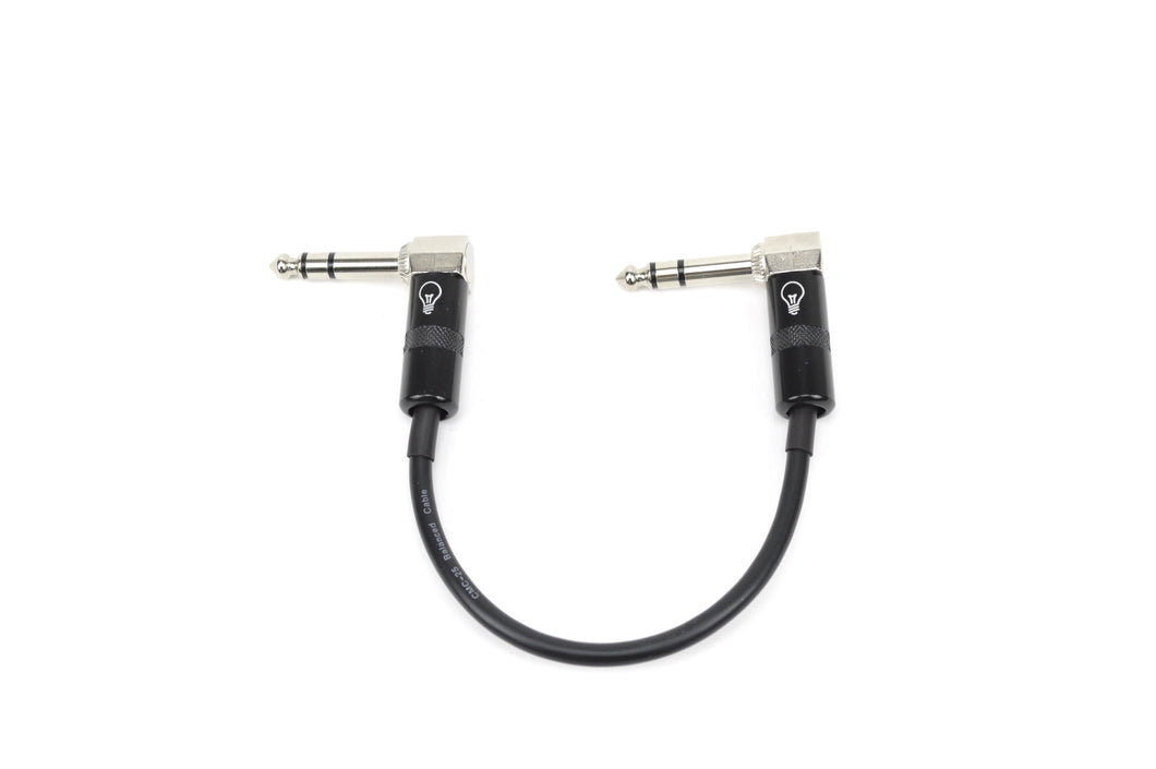Custom TRS Patch Cable - Right Angle/Right Angle